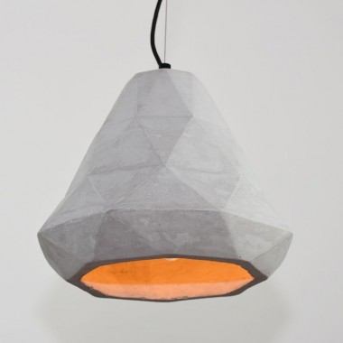 Lampa betonowa Diamond  z serii Concreto