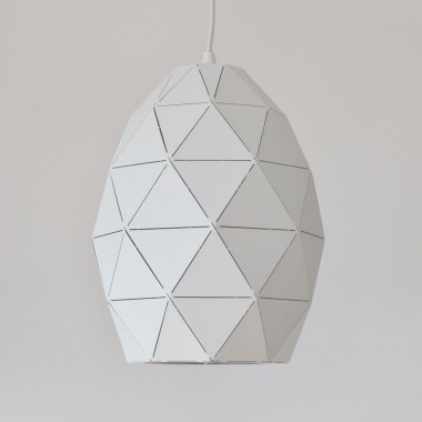 Lampa Incomeparable biała z kolekcji lamp Diamond