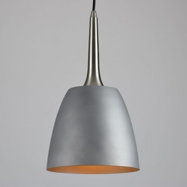 Lampa wisząca Spectrum S w kolorze stalowo-betonowym