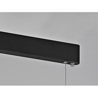 Nowoczesna lampa wisząca Luce di Vicolo czarna wykonana w technologii LED Nowość 45W