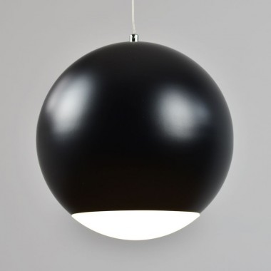 Minimalistyczna lampa led Globo w kolorze czarnym 12W